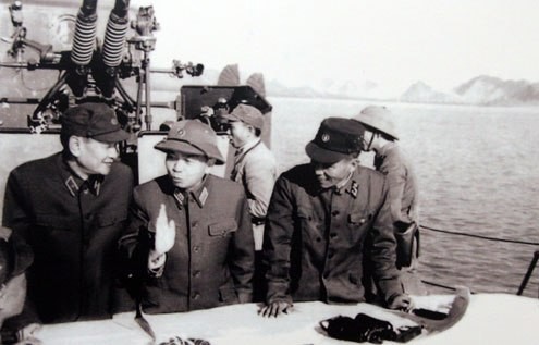 Trong chuyến kiểm tra vùng biển Quảng Ninh sau chiến dịch phá thủy lôi năm 1973, Đại tướng Võ Nguyên Giáp khẳng định: "Quyết tâm bảo vệ toàn vẹn vùng biển, hải đảo của Tổ quốc".